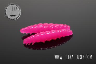 Libra Lures, Larva- Multi Cheese 125, 5x25mm,Hot Pink 019